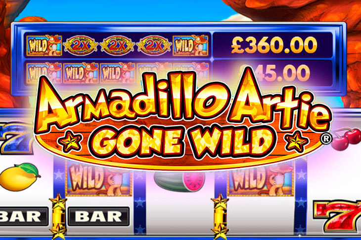 Armadillo Artie Gone Wild - DWG slot at iWild Casino Casino