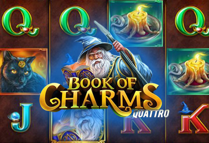 Book of Charms Quattro - Stakelogic slot at iWild Casino Casino