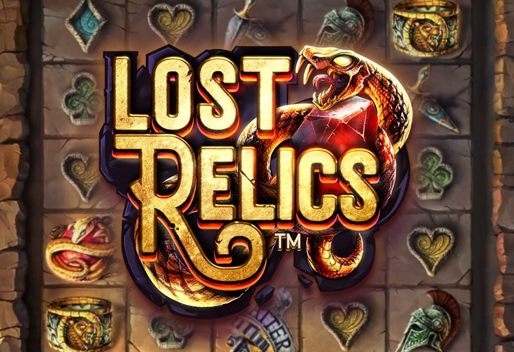 Lost Relics - NetEnt slot at iWild Casino Casino