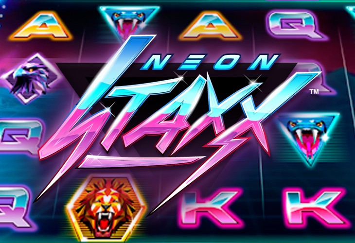 Neon Staxx - NetEnt slot at iWild Casino Casino